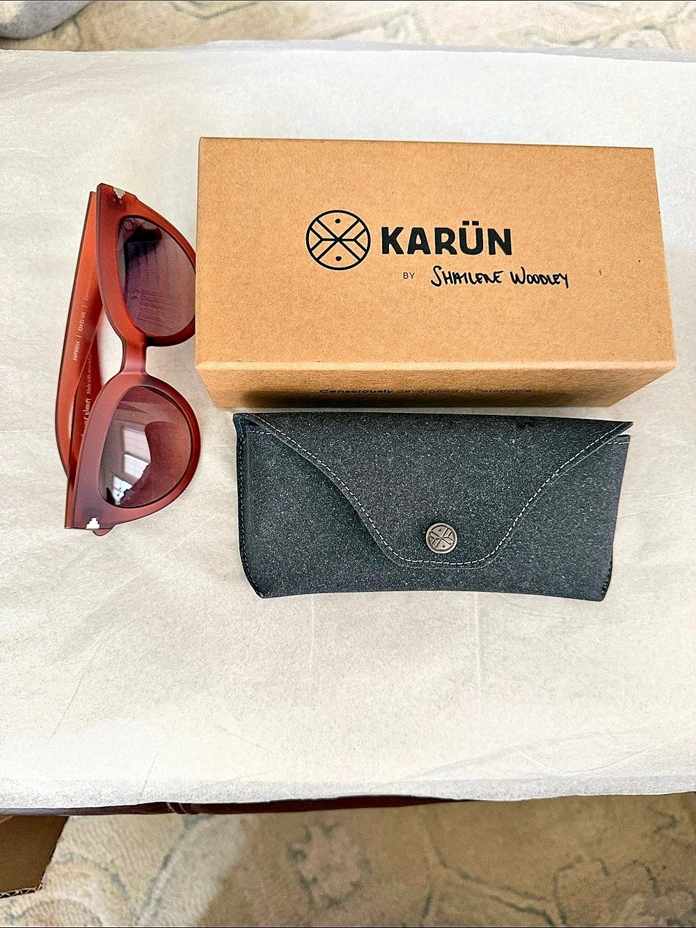 Karün by Shailene Woodley Current Sunglasses Brown
